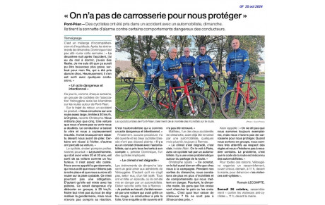 Contre les violences routières anti-cyclistes (Oct. 2024)